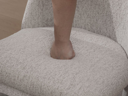 Wide Minimalist Dining Chair