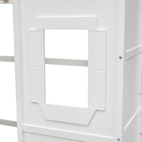 House Loft Bed With Ladder