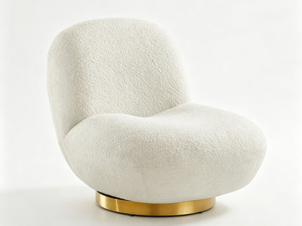 Patty - Swivel Chair - Ivory