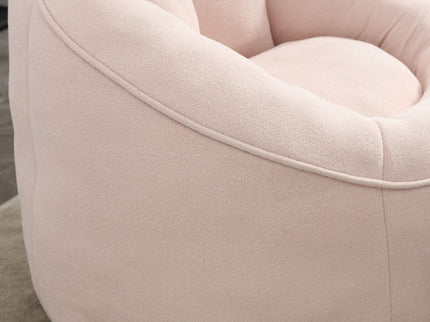 Bedding Bean Bag Sofa Chair High Pressure Foam With Footrest