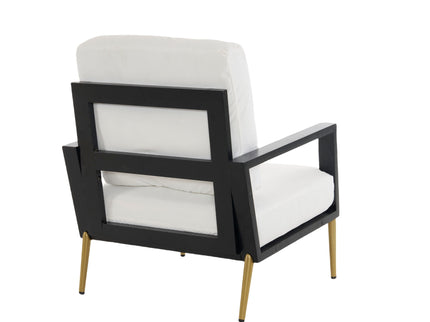 Modern Armchair With Solid Wood Frame