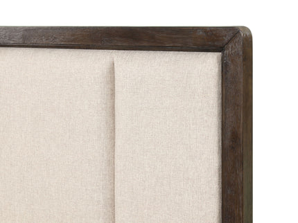 Upholstered Headboard & Footboard With Traditional Styling Bed