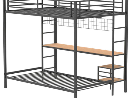 Barham - Workstation Bunk Bed With Integrated Desk