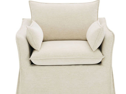 Shane - Chair With 2 Pillows - Beige