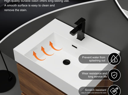 Modern Freestanding Bathroom Vanities With Single Sink Combo