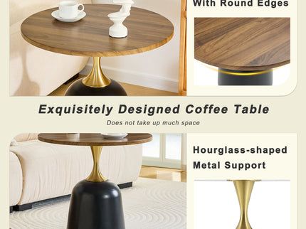Nordic Circular Coffee Table For Living Room