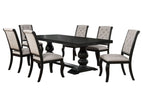 Black / 7 Pc. Table, 6 Side Chairs