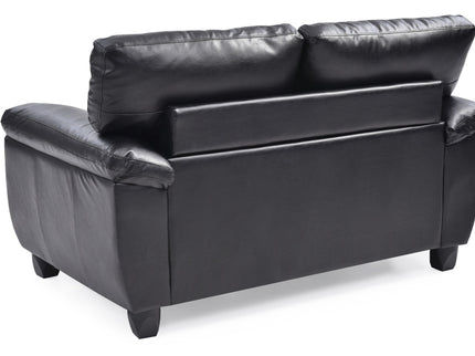 Stylish Loveseat With Padded Arms