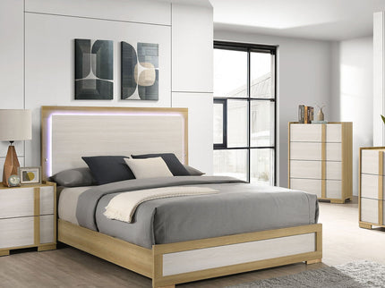 Lincoln - 2 Drawer Nightstand - Natural