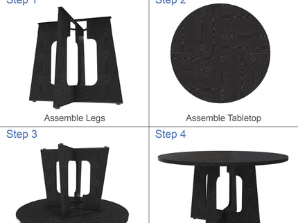 Round Dining Table For 4