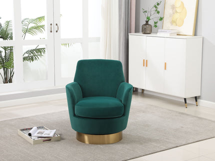 Teddy Swivel Barrel Chair, Swivel Accent Chairs Armchair For Living Room