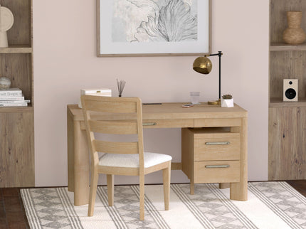 Desk - Tan - Wood