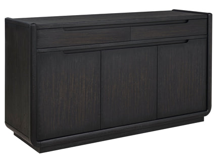 Bangor - 2 Drawer Dining Sideboard Server - Black