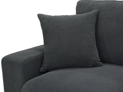 Sectional With 2 Ottomans