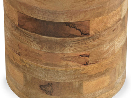 Haynes - Handcrafted Wooden Accent Table