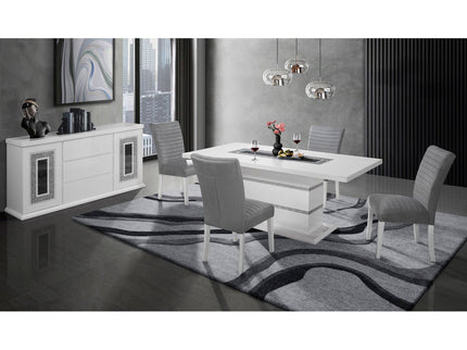Ariya - Buffet With Clear Glass Inlay