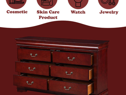 Louis Philippe - Bedroom Dresser, Sleek Design