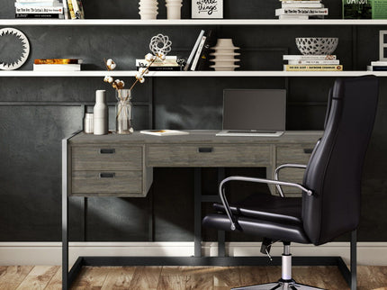 Hampden - Desk - Weathered Gray