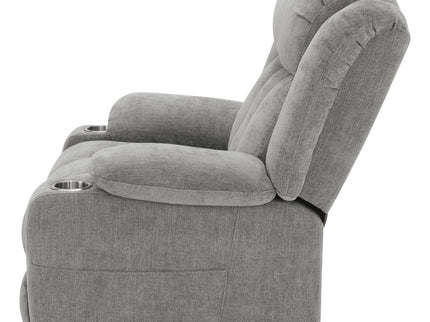 Beca - Upholstered Power Lift Recliner With Cupholders And USB Charging