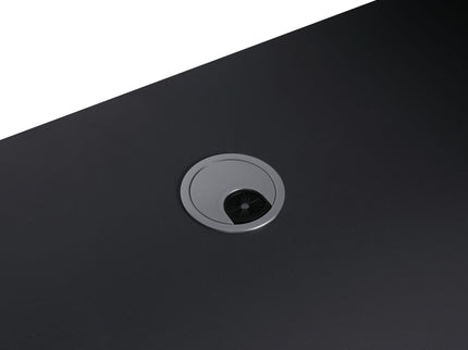 Contemporary Freestanding Bathroom Vanity With Resin Sink & Soft-Close Cabinet Doors