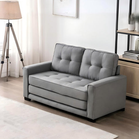 Upholstered Pull Out Sleeper Loveseat