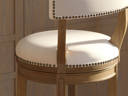 Stool & Upholstered Seat And Back
