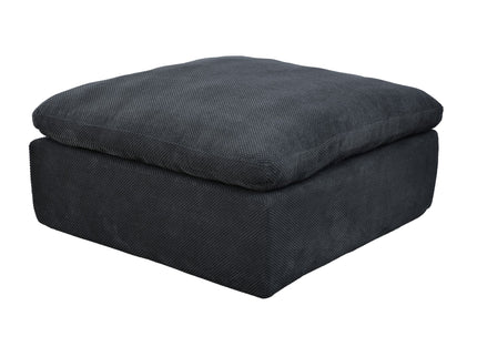 Full Compressed Ottoman - Dark Gray