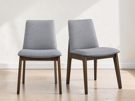 Kaela - Side Chair (Set of 2) - Light Gray