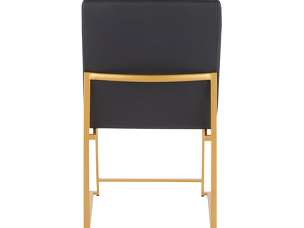 Fuji - Contemporary Stylish Frame, High Back Dining Chair (Set of 2)