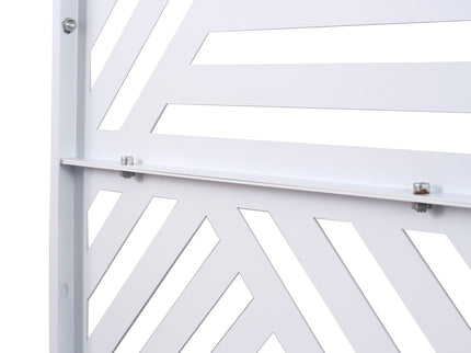 Freestanding Outdoor & Indoor Freestanding Metal Privacy Screen