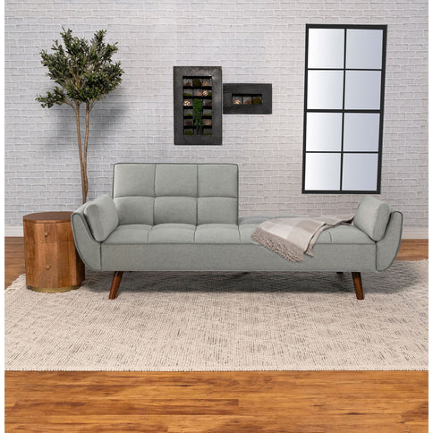 Caufield - Tufted Convertible Sofa Bed Upholstered - Gray