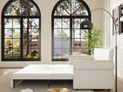 Chesterfield Sofa & Pull Out Bed