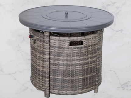 Outdoor Fire Pit Table With Lid