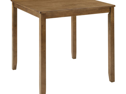 Dining Square 4 Person Counter Height Table, Only The Table - Oak