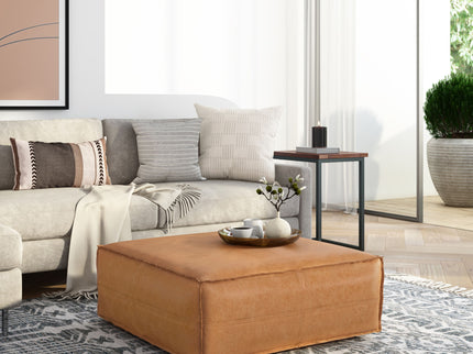 Brody - Large Square, Coffee Table Pouf