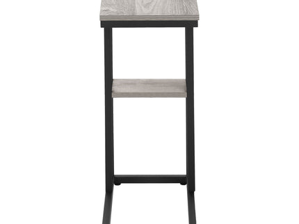 Accent Table, C - Shaped, Marble Look Contemporary & Modern Convenient Design