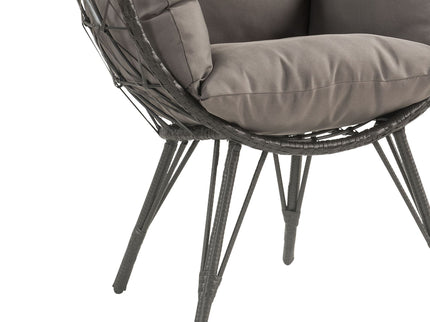 Aeven - Patio Lounge Chair - Light Gray