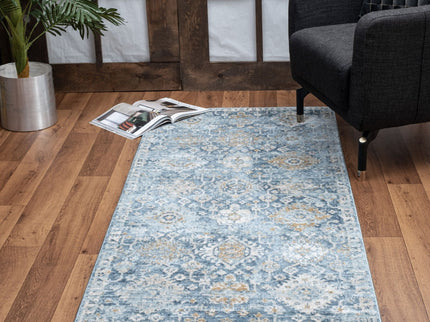 Noble - 5'3" X 7'3" Area Rug - Blue
