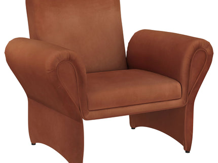 Whitney - Accent Armchair - Rusty Orange