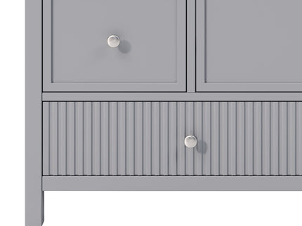 Bathroom Vanity With Separate Sink, Soft Close Doors And 4 Drawers