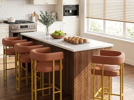 Modern Counter Height Bar Stools With U - Shaped