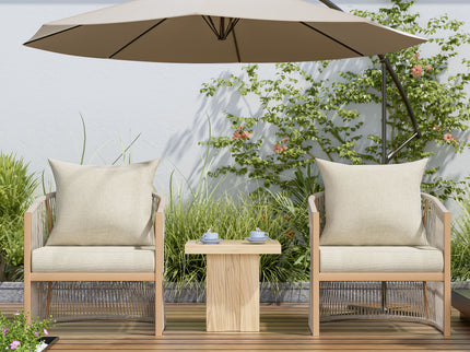 Modern Curved Aluminum Lounge Chair With Stylish Rope Weave Design And Cushioned Comfort For Outdoor