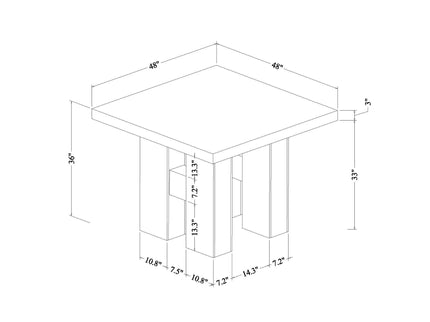 Mikha - Bar Table And Bar Stool