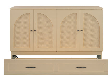 Murphy Bed With Large Drawers
