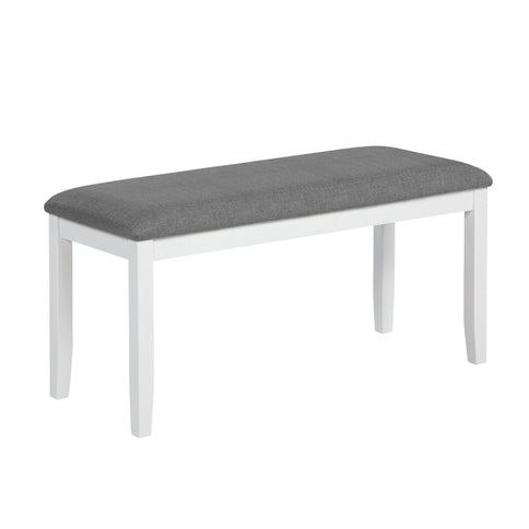 6 Piece Dining Table Set With Bench And Chairs