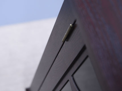 Spacious Sideboard With 3 Doors - Ox Blood Red