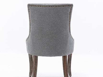 Ultra - Side Dining Chair, Nail Head (Set of 2)