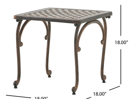 Laughlin - Traditional Style Cast End Table Set - Antique Espresso