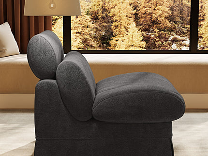 Accent Chair, Soft Medium Firm Upholstery For Living Room