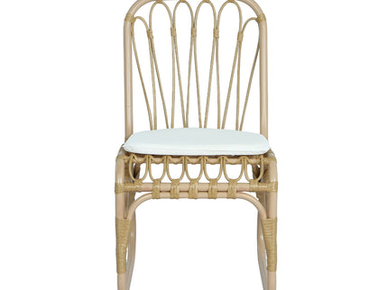Outdoor Wicker Dining Chairs With Washable Cushion (Set of 2)